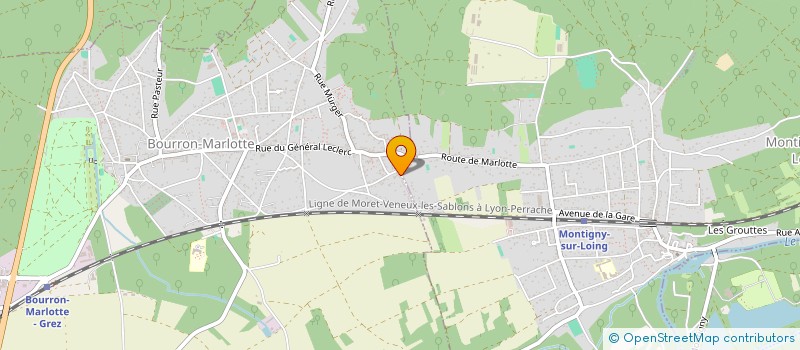 localisation de l'entreprise 985 392 679   BOURRON-MARLOTTE