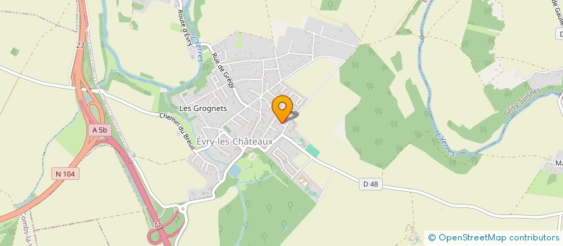 localisation de l'entreprise 987 360 039   EVRY-GREGY-SUR-YERRE