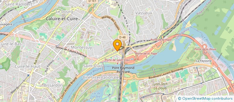 localisation de l'entreprise 987 361 540   CALUIRE-ET-CUIRE