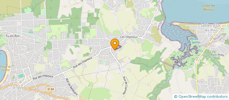 localisation de l'entreprise 987 363 793   ERQUY