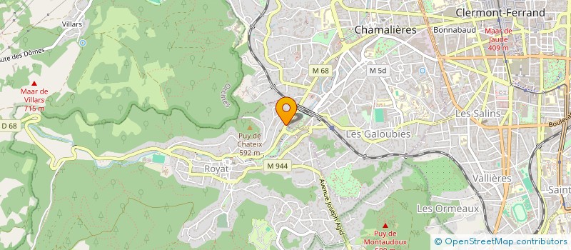 localisation de l'entreprise 987 394 087   ROYAT