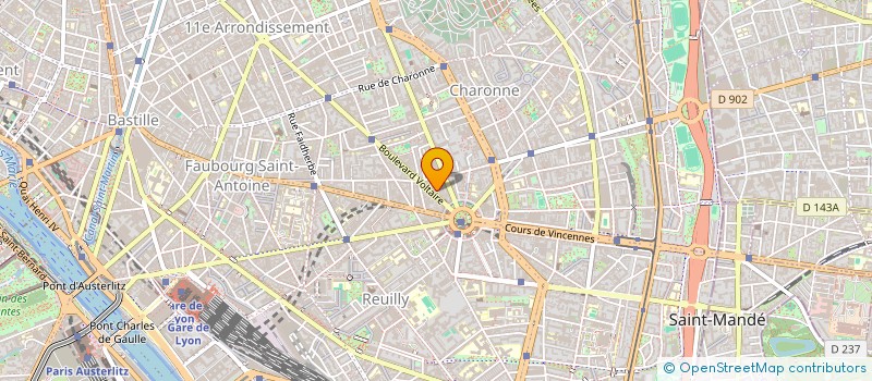 localisation de l'entreprise 987 444 304   PARIS