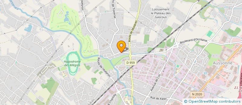 localisation de l'entreprise 987 446 978 à MONTAUBAN
