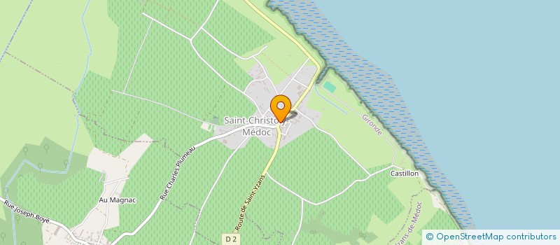 localisation de l'entreprise 987 488 004   SAINT-CHRISTOLY-MEDOC