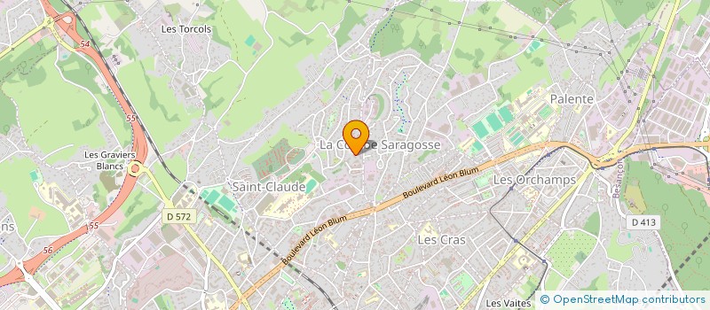 localisation de l'entreprise 987 489 101 à BESANCON