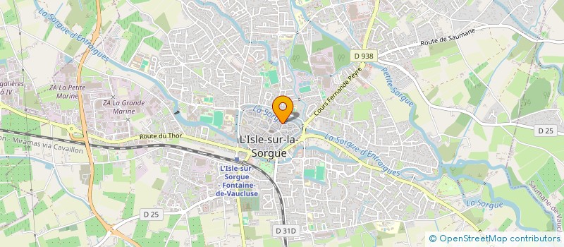 localisation de l'entreprise 987 496 254   L'ISLE-SUR-LA-SORGUE