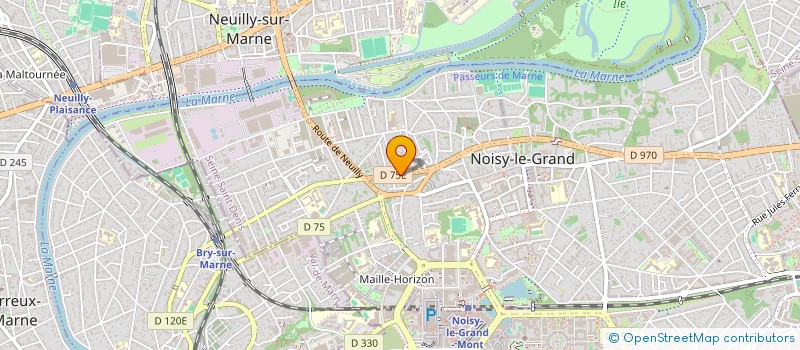 localisation de l'entreprise 987 499 282   NOISY-LE-GRAND