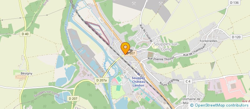 localisation de l'entreprise 987 499 415   SOUPPES-SUR-LOING