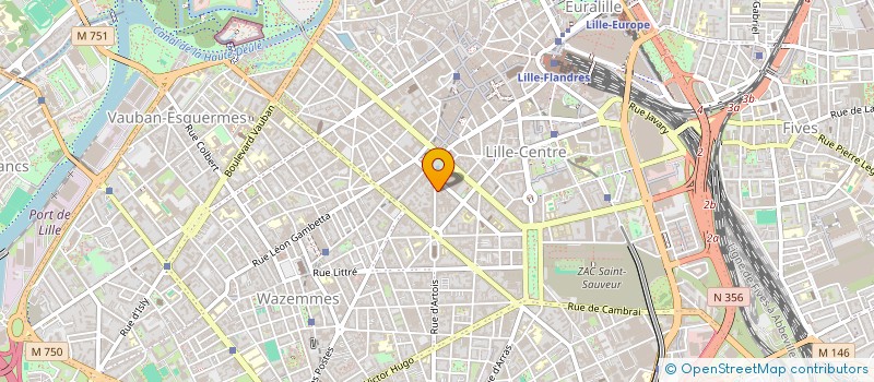 localisation de l'entreprise 987 504 065   LILLE