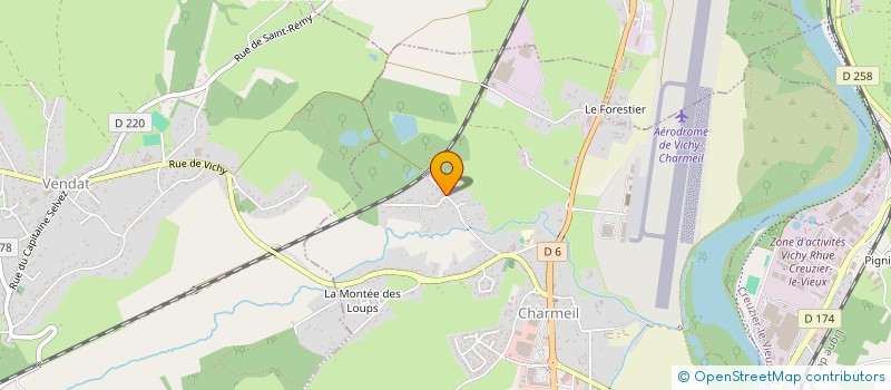 localisation de l'entreprise 987 507 092   CHARMEIL