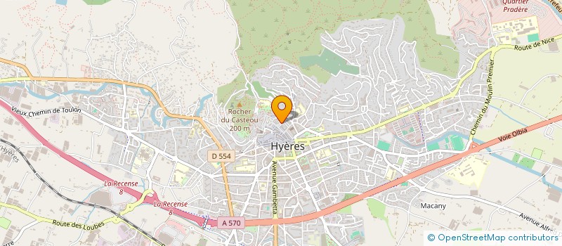 localisation de l'entreprise 987 507 688  à HYERES