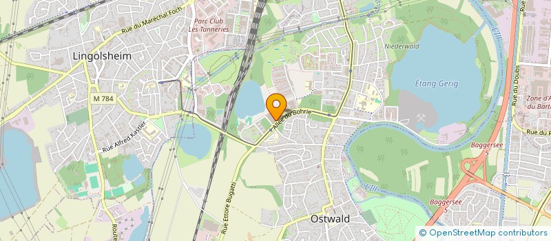 localisation de l'entreprise 987 508 934   STRASBOURG