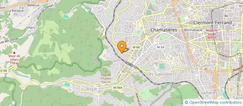 localisation de l'entreprise 987 510 799   CHAMALIERES