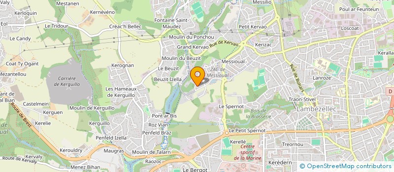 localisation de l'entreprise 987 518 768  à BREST