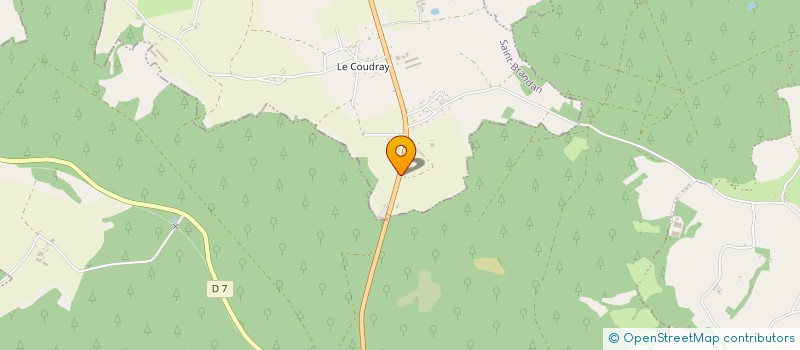 localisation de l'entreprise 987 521 838   SAINT-BRANDAN