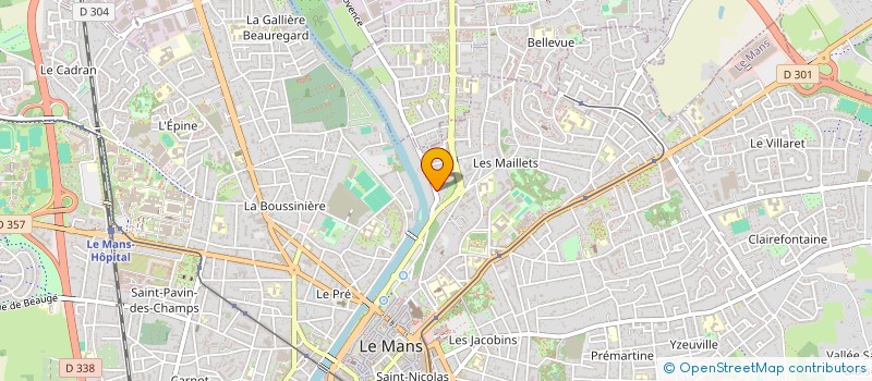 localisation de l'entreprise 987 523 883 à LE MANS
