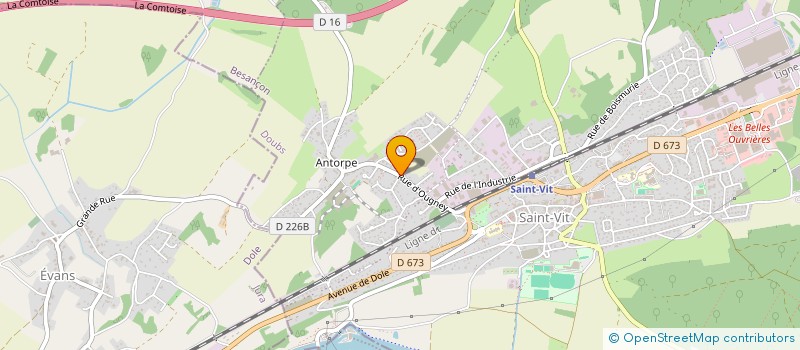 localisation de l'entreprise 987 548 542   FRAISANS