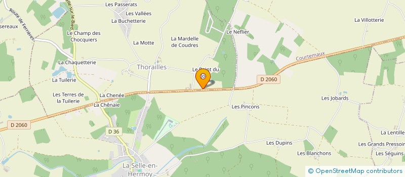 localisation de l'entreprise 987 552 072 à THORAILLES