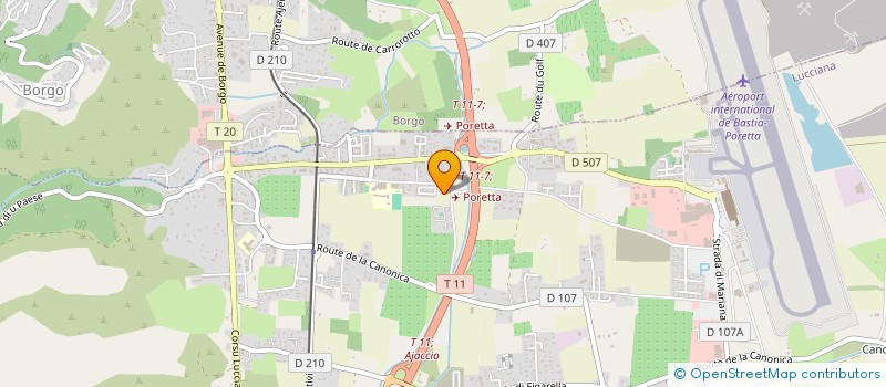 localisation de l'entreprise 987 558 111 à LUCCIANA