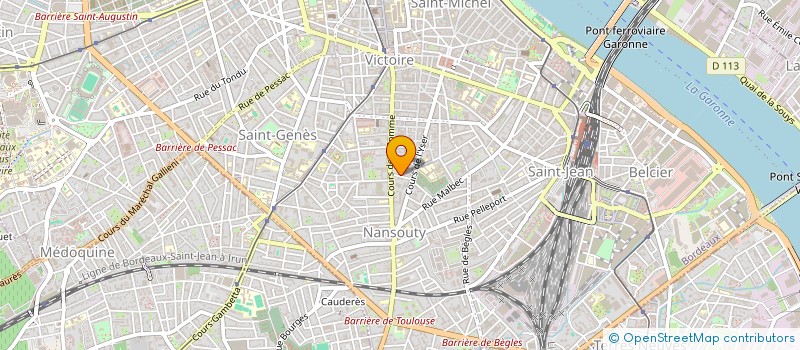 localisation de l'entreprise 987 597 440   BORDEAUX