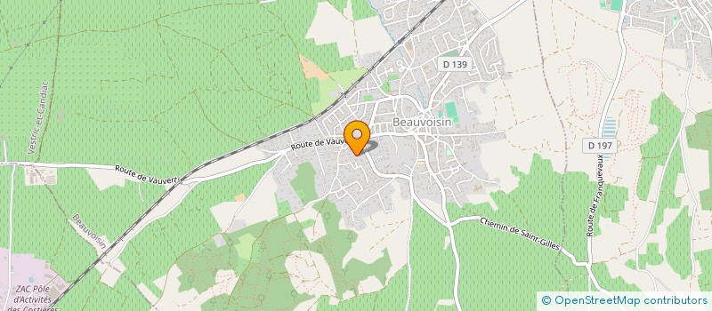 localisation de l'entreprise 987 629 458   BEAUVOISIN