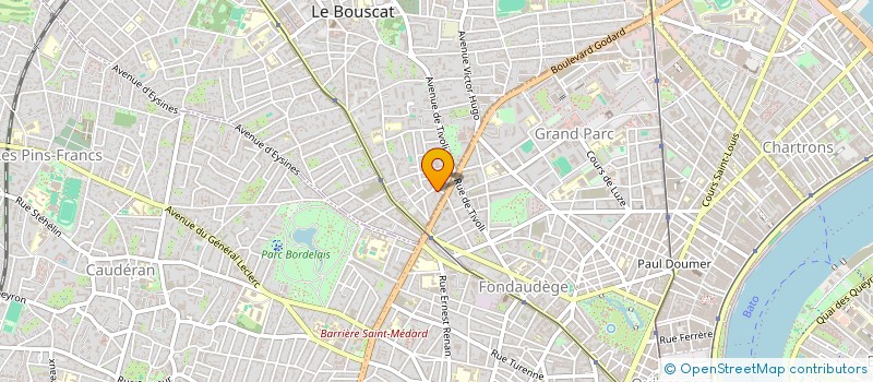 localisation de l'entreprise 987 640 430   LE BOUSCAT