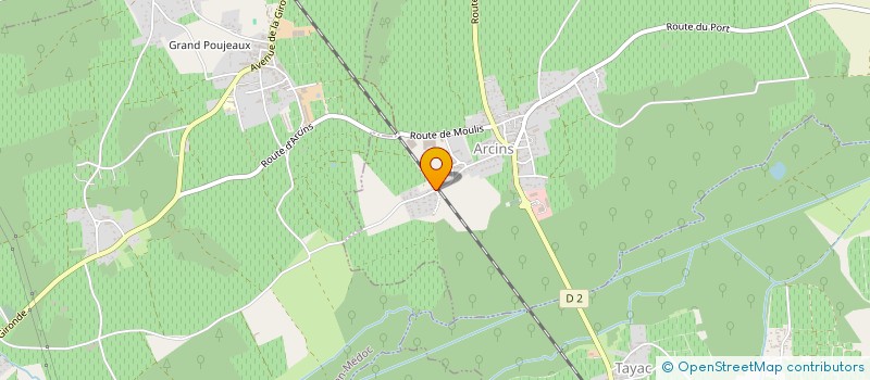 localisation de l'entreprise 987 644 069   ARCINS