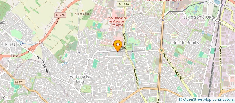 localisation de l'entreprise 987 654 043   FONTAINE-LES-DIJON