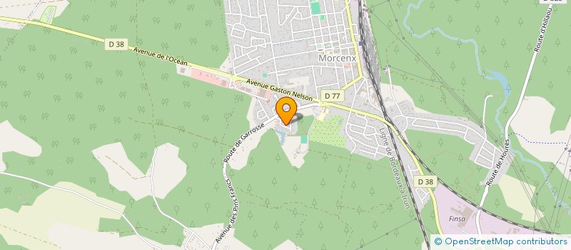 localisation de l'entreprise 987 665 536   MORCENX-LA-NOUVELLE