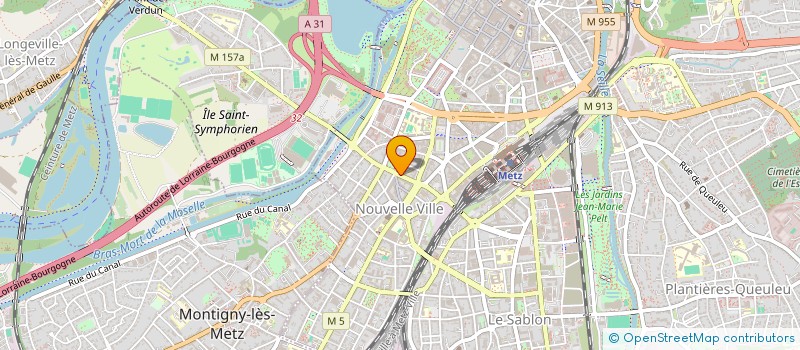 localisation de l'entreprise 987 677 473   METZ