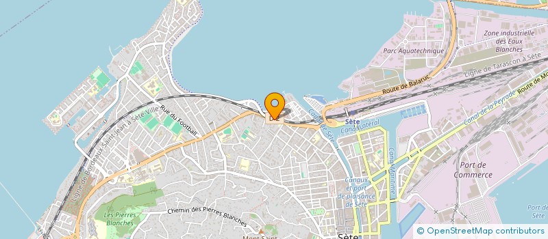 localisation de l'entreprise 987 696 911  à SETE