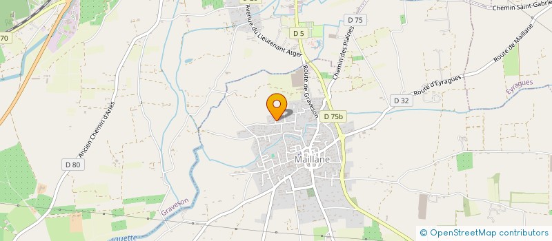 localisation de l'entreprise 987 705 506   MAILLANE