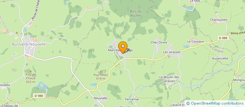 localisation de l'entreprise 987 710 977 à LE COMPAS