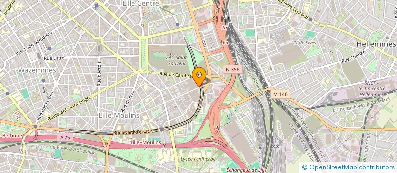 localisation de l'entreprise 987 719 002   LILLE