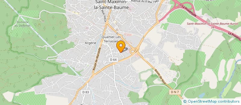 localisation de l'entreprise 987 719 663   SAINT-MAXIMIN-LA-SAINTE-BAUME