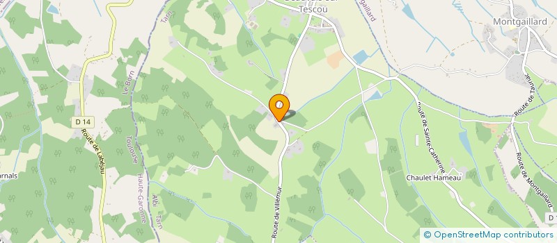 localisation de l'entreprise 987 727 542   BEAUVAIS-SUR-TESCOU