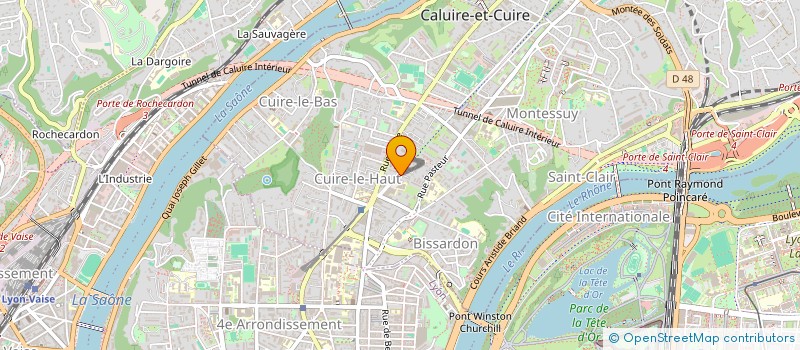 localisation de l'entreprise 987 734 522   CALUIRE-ET-CUIRE