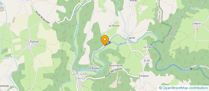 localisation de l'entreprise 987 770 807   SAINT-JULIEN-D'ANCE