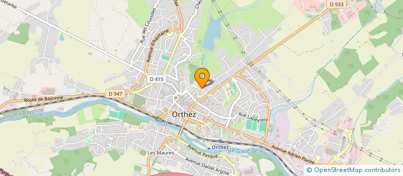 localisation de l'entreprise 987 807 245   ORTHEZ