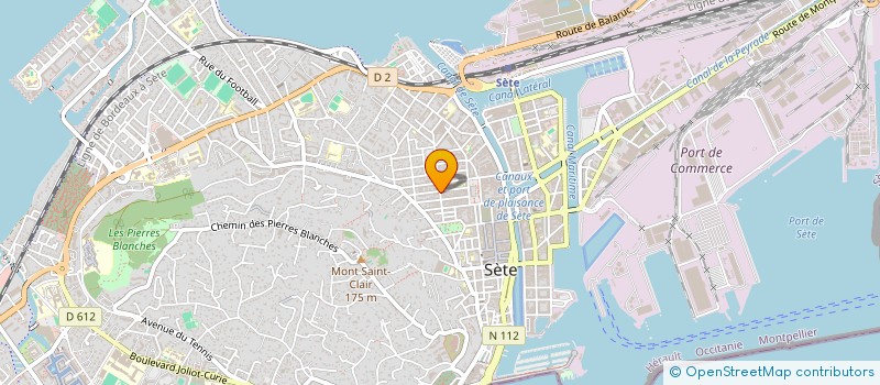 localisation de l'entreprise 987 810 710  à SETE