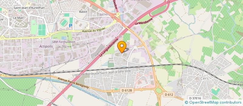 localisation de l'entreprise 987 818 192   BEZIERS