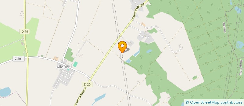 localisation de l'entreprise 987 827 490   ALLOUIS