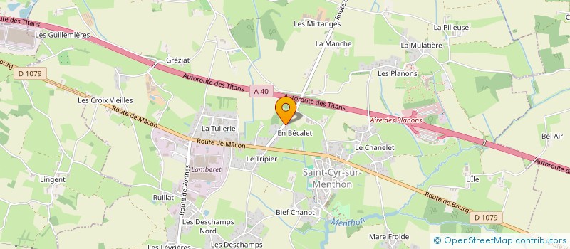 localisation de l'entreprise 987 829 090 à SAINT-CYR-SUR-MENTHON