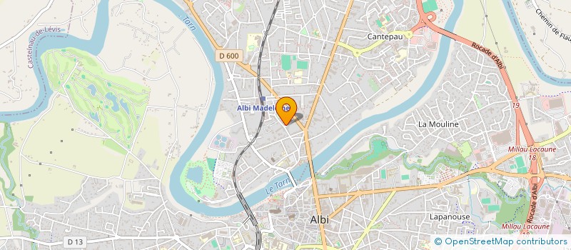 localisation de l'entreprise 987 850 047  à ALBI