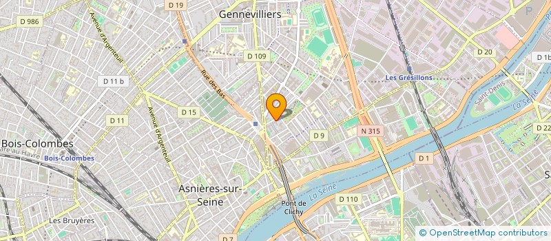 localisation de l'entreprise 987 852 381   GENNEVILLIERS