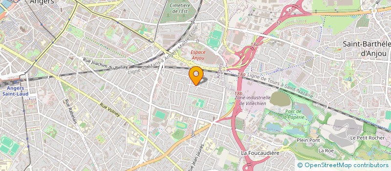 localisation de l'entreprise 988 018 180  à ANGERS