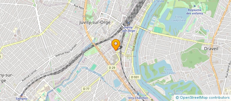 localisation de l'entreprise 988 018 396   JUVISY-SUR-ORGE