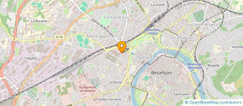 localisation de l'entreprise 988 034 047   BESANCON