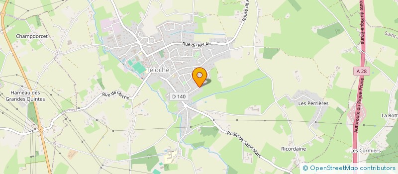 localisation de l'entreprise 988 045 332   TELOCHE