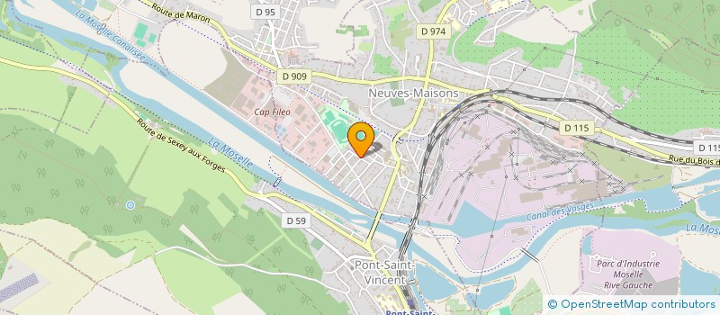 localisation de l'entreprise 988 101 200   NEUVES-MAISONS